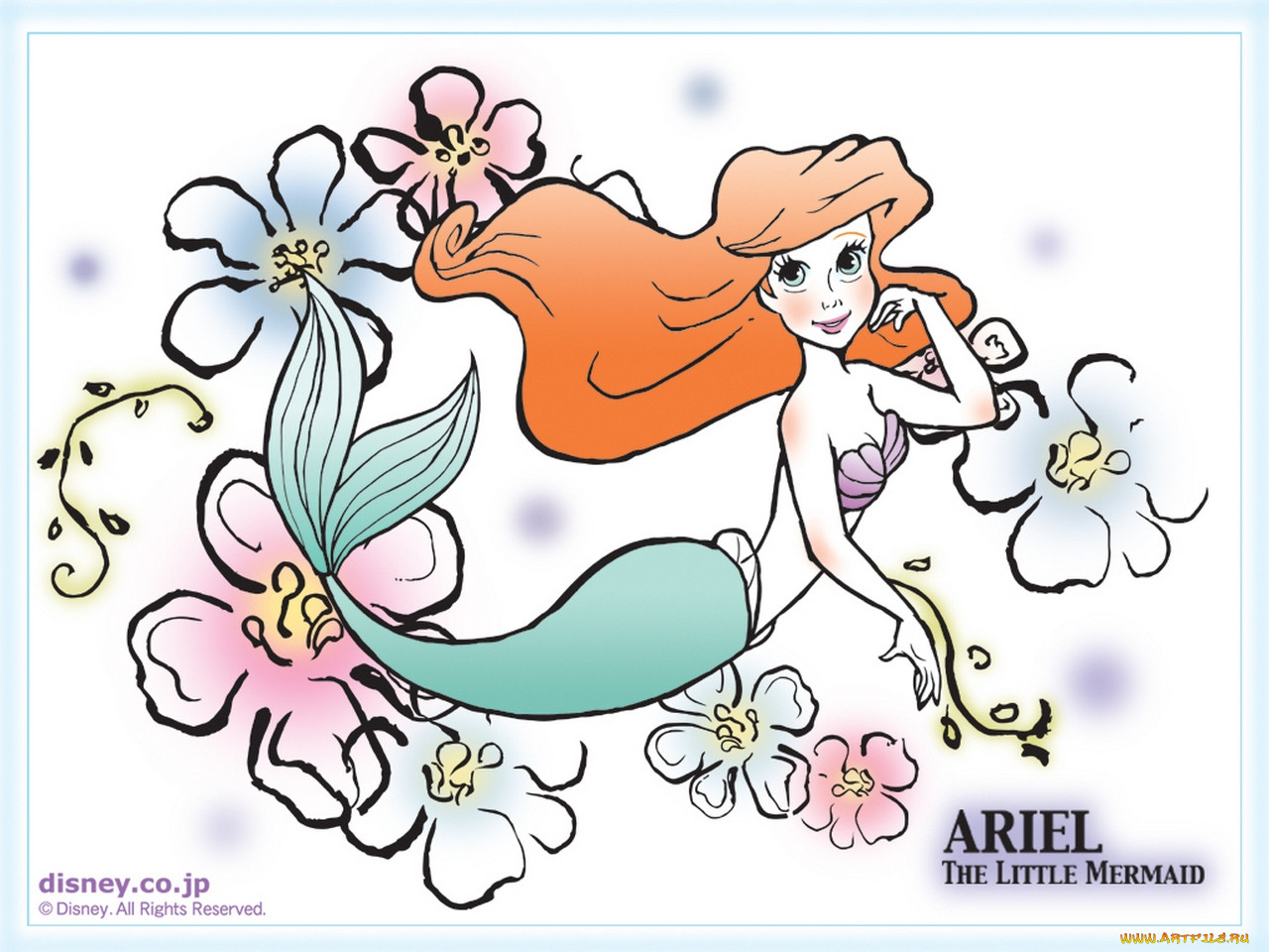 , the, little, mermaid